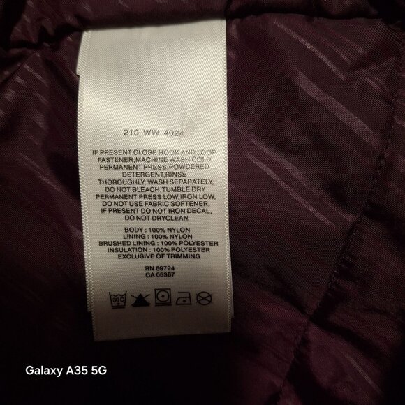 Columbia Womens Pink Hooded Winter Jacket W/ Zipper & Snap Closure Sz 2XL Cozyco - Picture 11 of 15